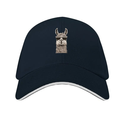 Cool Llama Baseball Cap summer hat