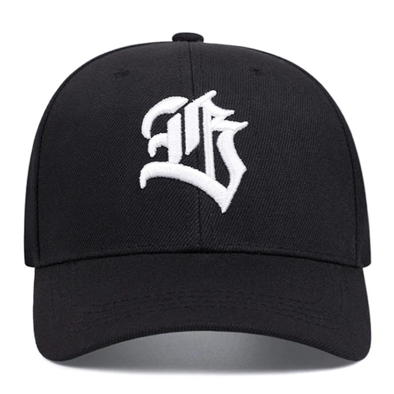 2026 New Hip Hop Hat Gothic Letter Embroidered Skateboarding Hat
