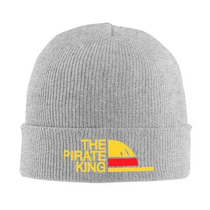 The Pirate King One Piece Hat Autumn Winter Skullies Beanies Warm Monkey D Luffy Caps A