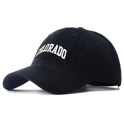 New Colorado Letter Embroidered Baseball Hat