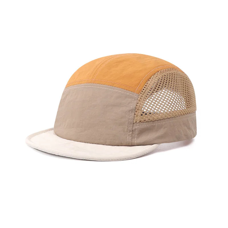 Summer Mesh Breathable Snapback Cap