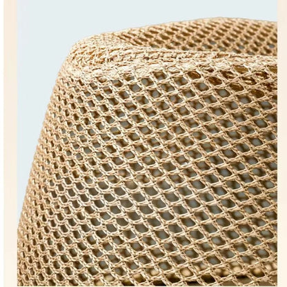 Summer Linen Hollowing Sun Hats British Gentleman Jazz Top Panama