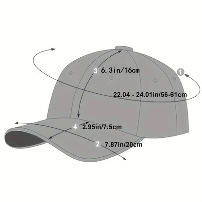 Fashion Cat Embroidery Baseball Cap Summer