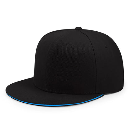 Sandwich Flat Hat Hip-hop Brim Flat Tongue Snapback Cap Men Women Fashion Hats Wholesale