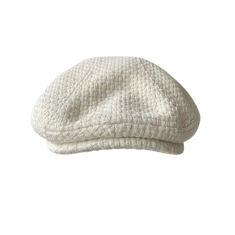 Big Size Summer Linen Solid Newsboy Caps