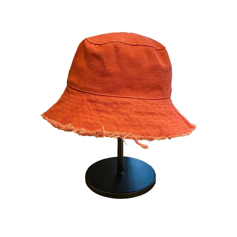 New Custom Logo Ladies Hip Hop Bucket Hats