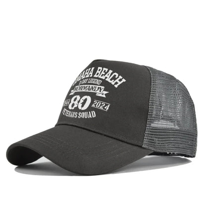 Spring Summer Printed Mesh Breathable Baseball Cap