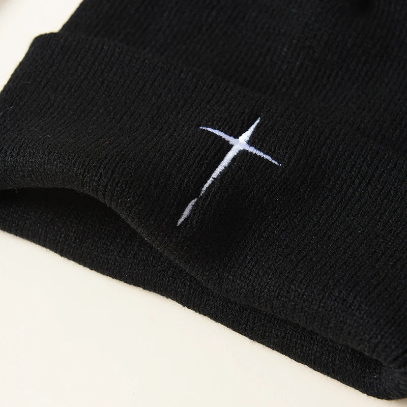 Beanie Hats Winter Knitted Cap Soft Warm Ski Hat Unisex Autumn Winter