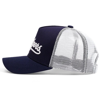 Simple Creative Letter Embroidery Breathable Baseball Caps Outdoor Adjustable Casual Hat Sunscreen Hat