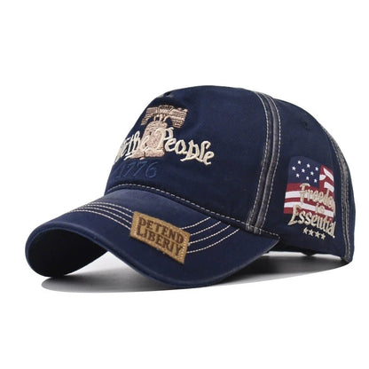 Men Women Cotton Embroidered Letter Printed Baseball Cap