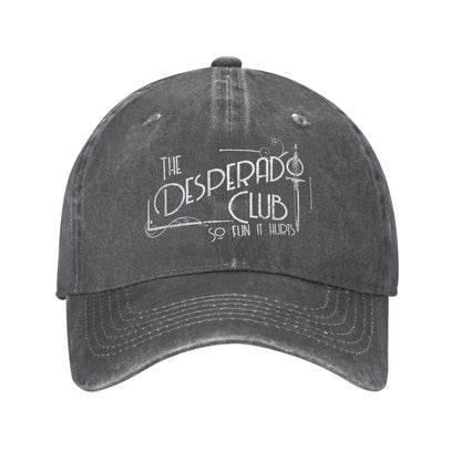 The Desperado Club Sign Sci-Fi Book Washed Baseball Cap