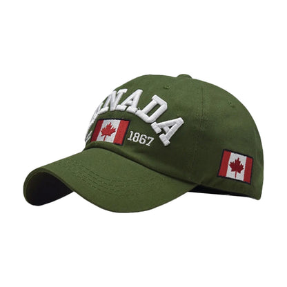 Canada Baseball Cap Maple Leaf Baseball Hat