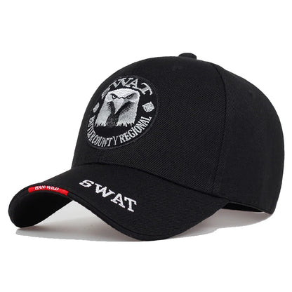 Fashion Swat Eagle Embroidery Hip-Hop Hats