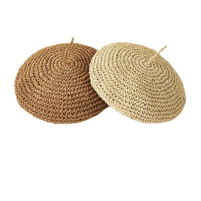 New Summer Solid Color Beret For Women