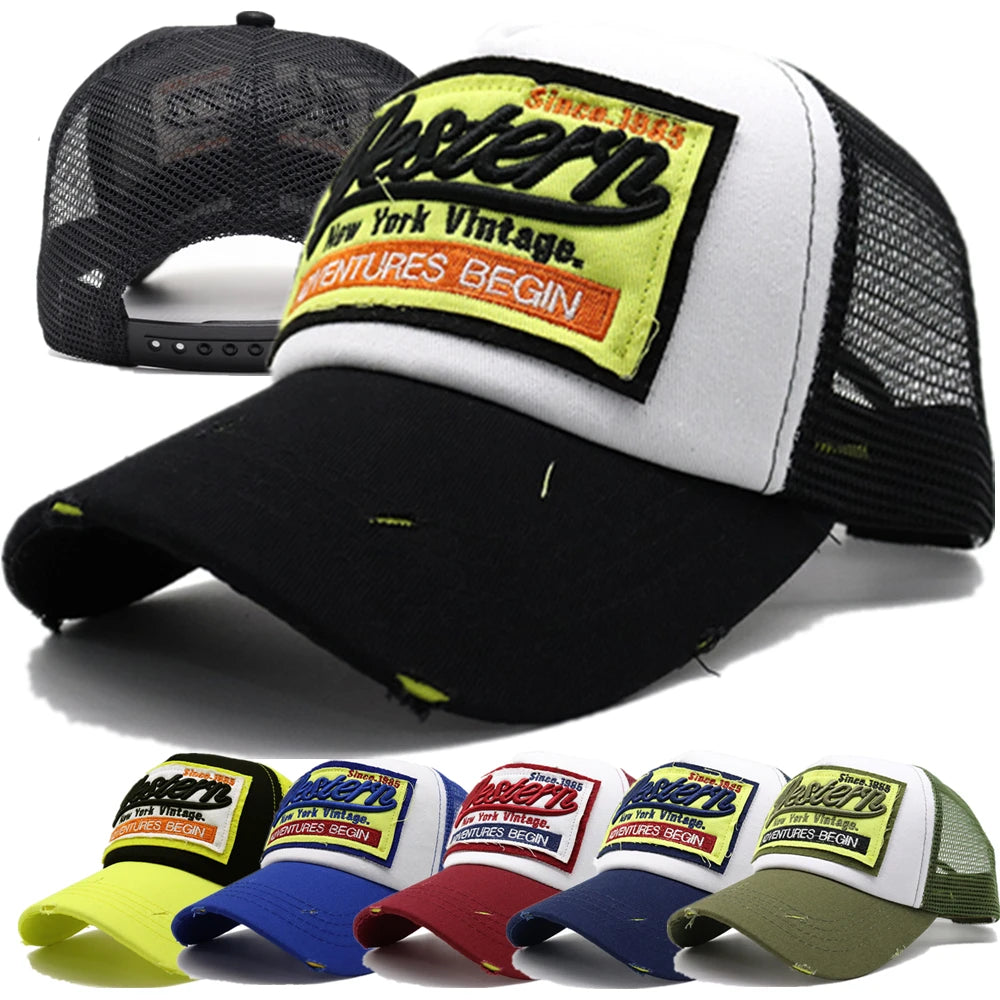Unisex Men Letter Embroidery Baseball Cap Outdoor Sport Cap