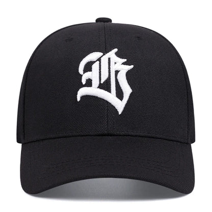 2026 New Creative Skateboard Hat Gothic Letter Embroidered Hip-Hop Hat