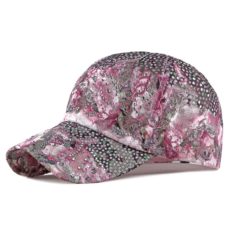 New Lace Hat Women's Thin Breathable Baseball Hats