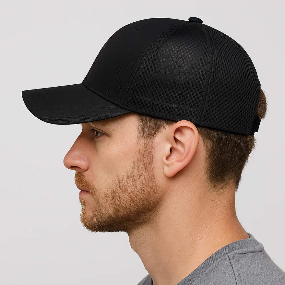 High Quality Casual Baseball Net Caps Rear Sealing Breathable