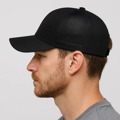 High Quality Casual Baseball Net Caps Rear Sealing Breathable