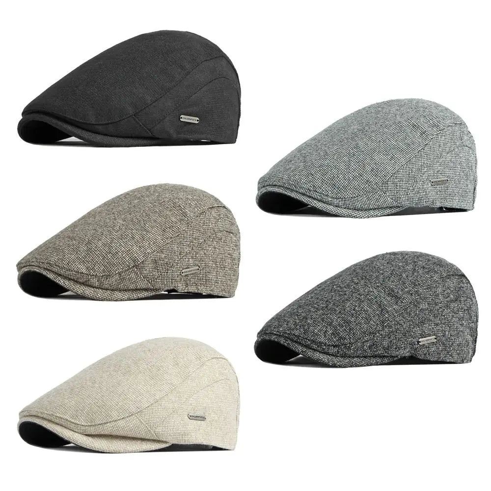 Fashion Winter Beret Hat Thick Warm Casual Painter Hat