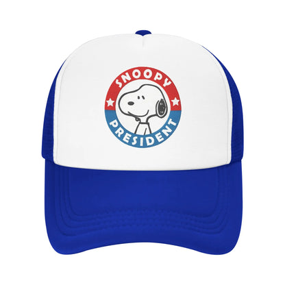 Snoopy Beagle Scouts Adult Outdoor Cartoon Mesh Baseball Cap Summer