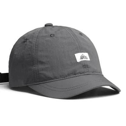 Unisex Retro Baseball Cap With Short Brim, Adjustable And Quick-Drying Peaked Hat