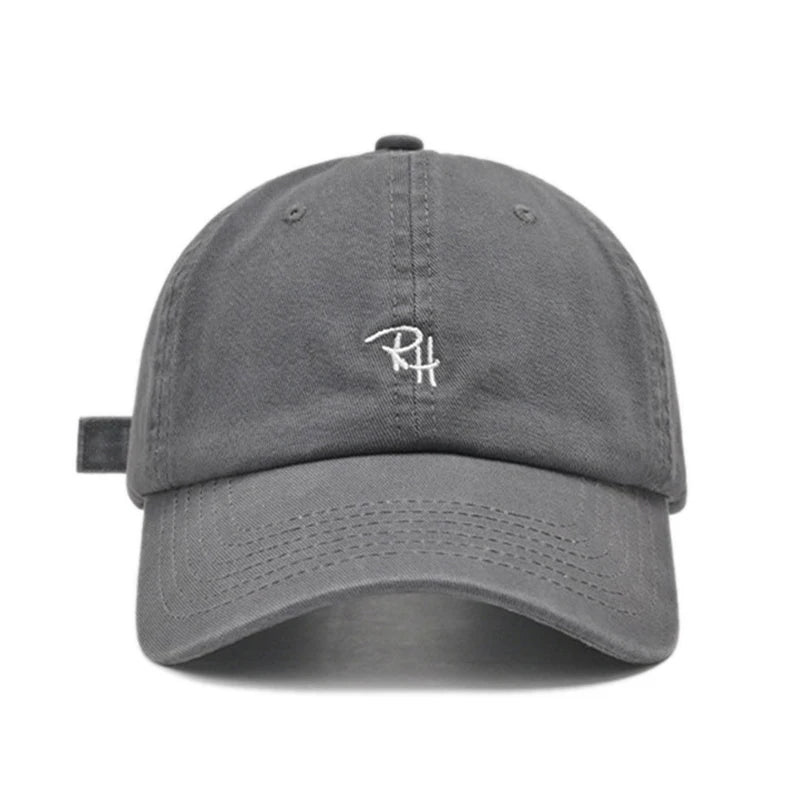 1pcs Simple Letter Baseball Cap Adult Breathable Cotton Sports