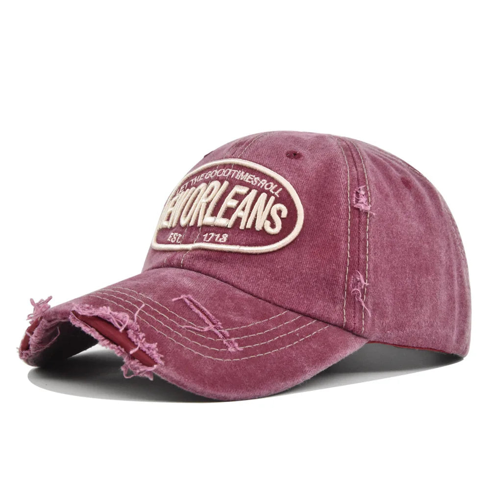 2026 Unisex Washed Cotton Baseball Cap