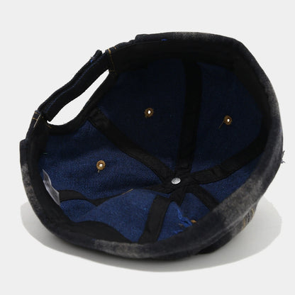 Broken Hole Landlord Hats Men's Street Hip-Hop Hats