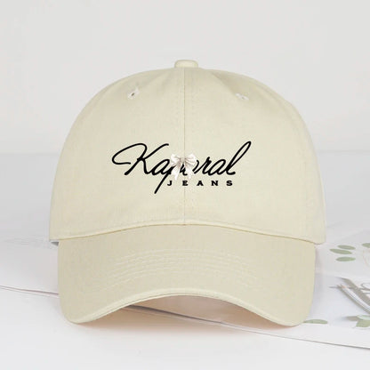 Vintage Kaporal Bow Print Baseball Cap