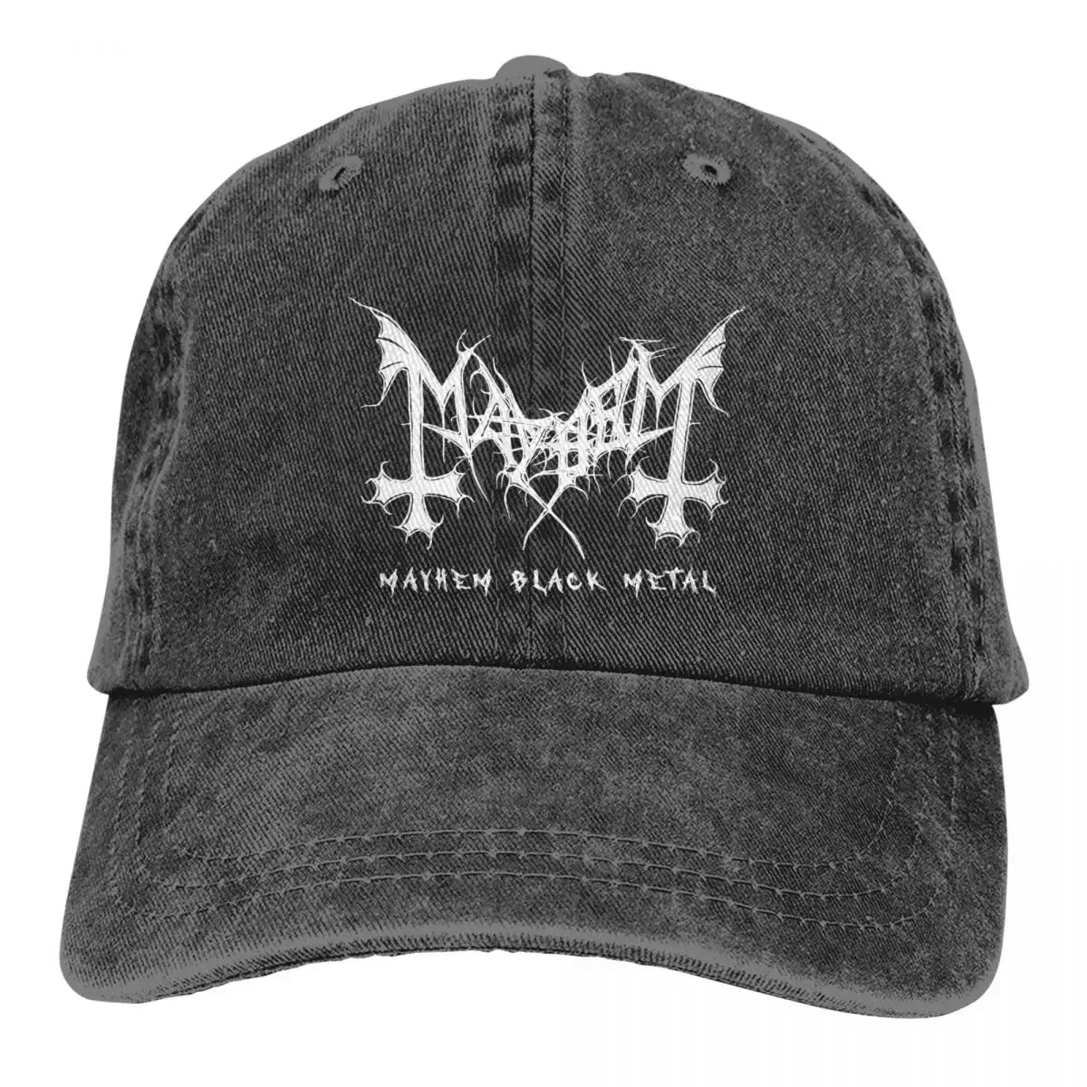 Mayhem Black Metal Band Accessories Men Women Baseball Caps