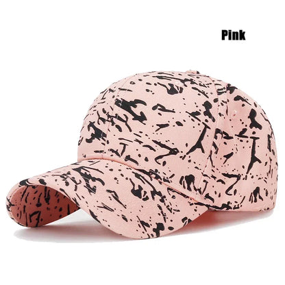 5 Colors New Fashion Youth Unisex Graffiti Style Sunshade Baseball Cap Men Women