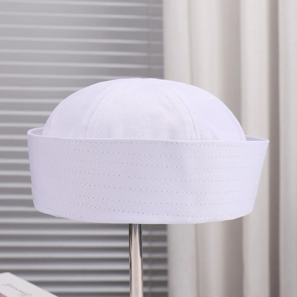 Flip Cuff Octagonal Beret Hats Sunscreen UV Protection