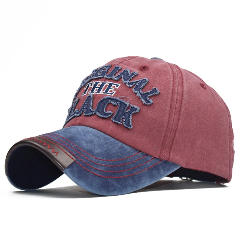 New Unisex Vintage Wash Denim Men Women Baseball Caps