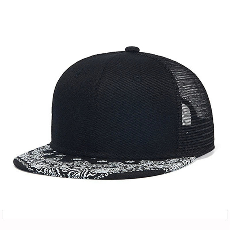 Fashio Brand Leather Cap Baseball Cap Letter Embroidery Hip Hop