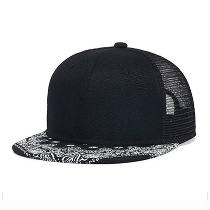 Fashio Brand Leather Cap Baseball Cap Letter Embroidery Hip Hop