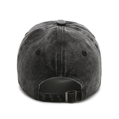Baseball Caps Washed Cotton Women Men's Cap