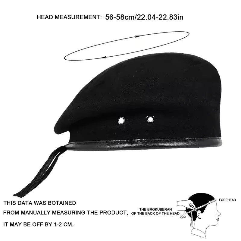 Fashion Ten-Color Solid Color Beret Cap Fashion Casual Hat