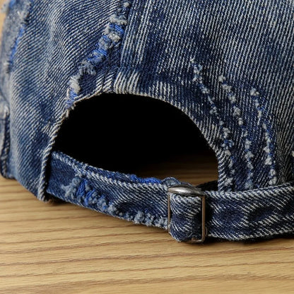 Broken Denim Docker Cap