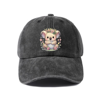 Cute Cartoon Animal Character Baseball Cap Vintage Washed Adjustable Unisex Dad Hat Everyday Gift