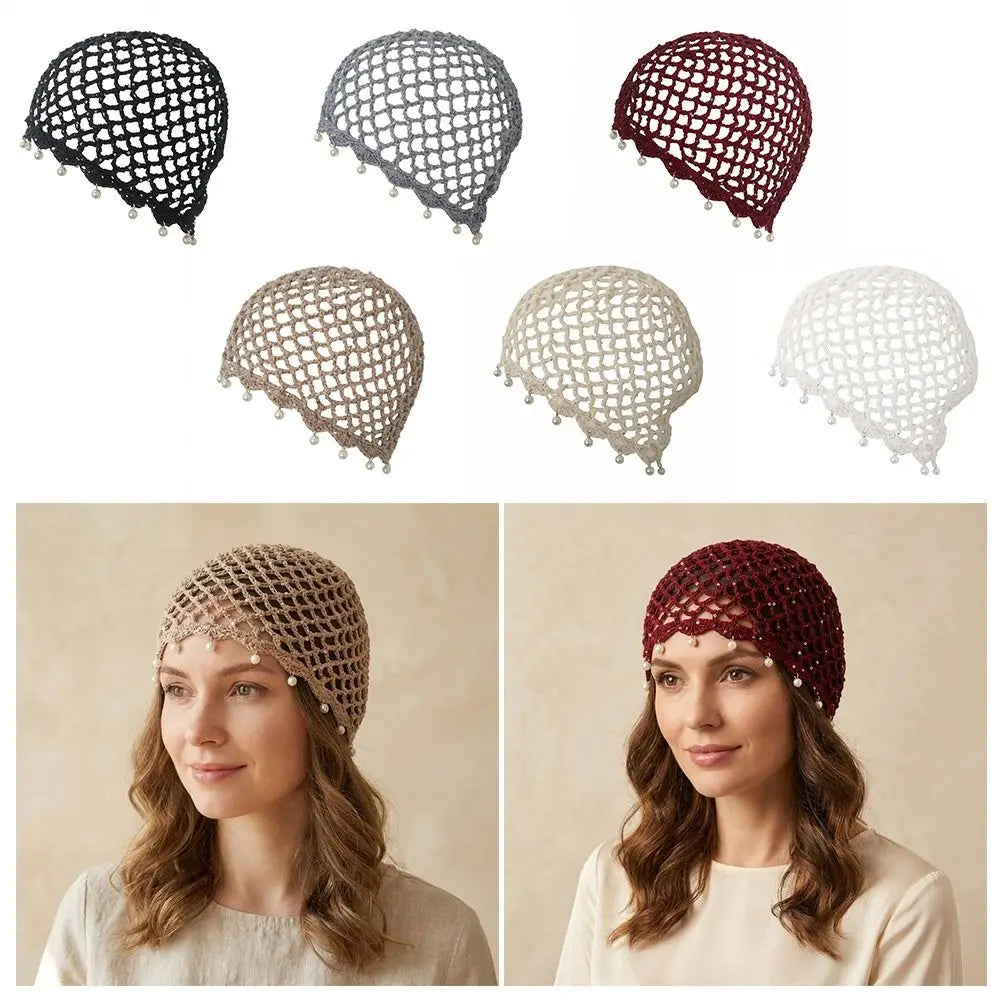 Bohemian Hollowed Out Woven Pullover Hats