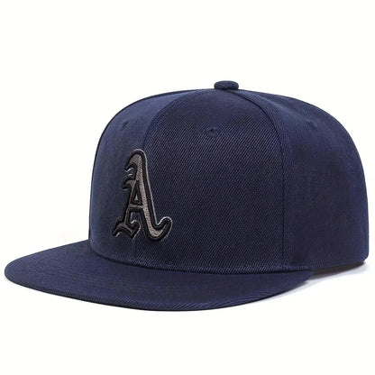 Unisex Gothic Letter A Embroidery Hip-Hop Hats