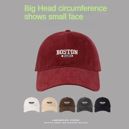 Boston 1630 Men's Spring Autumn Baseball Cap