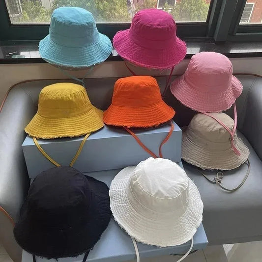 Fashion Fisherman Hats Foldable Bob Bucket Hatishing Gorras Hat Women