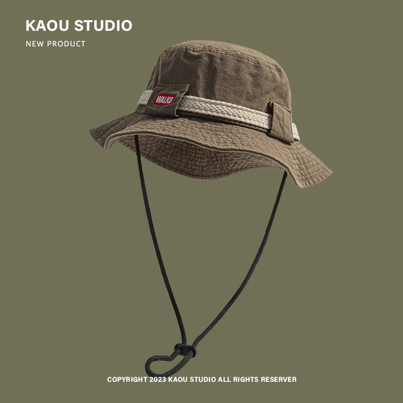 Outdoor Hiking Camping Men's Caps Spring and Summer Bucket Hats for Women