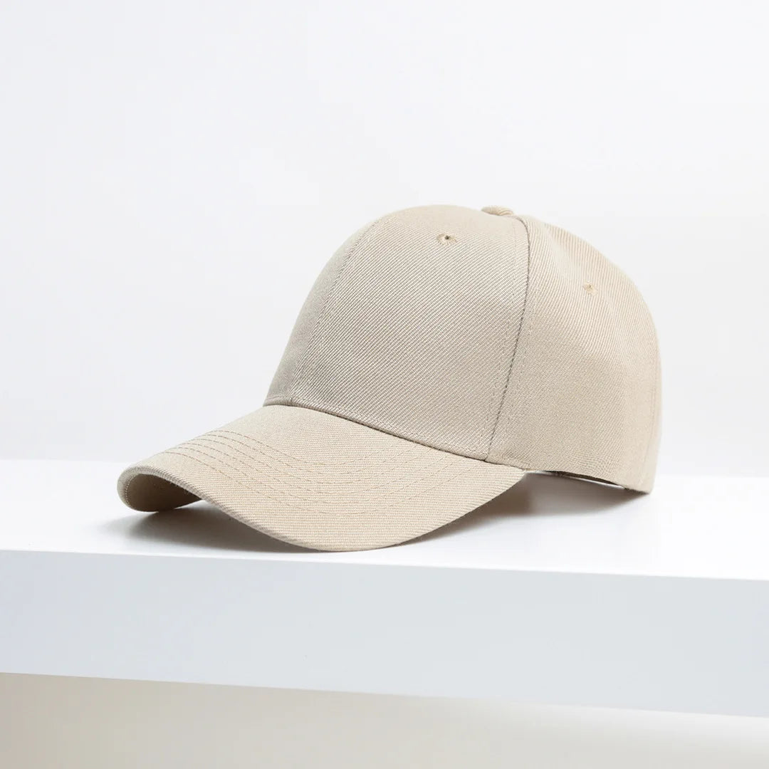 Solid Color Baseball Cap Men's And Women's