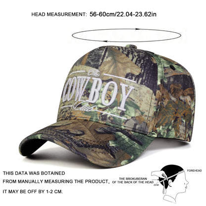 Unisex The Cowboy Club Embroidery Baseball Caps Spring Autumn