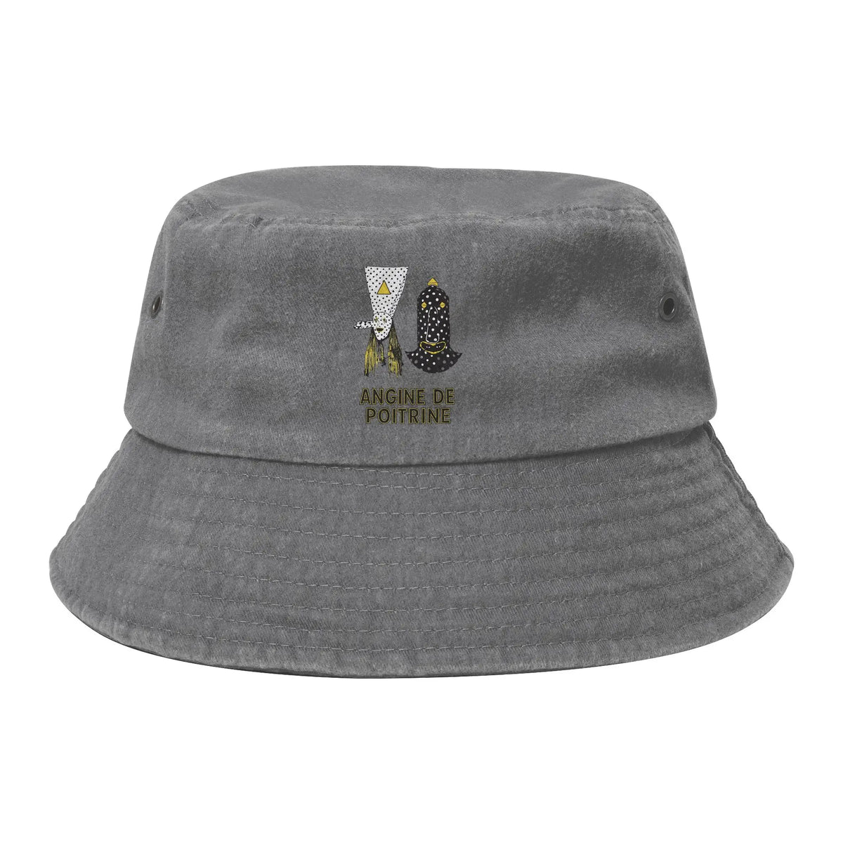 Men Women Distressed Denim Sun Hat  Bob Hat Fishing Cap Hiking