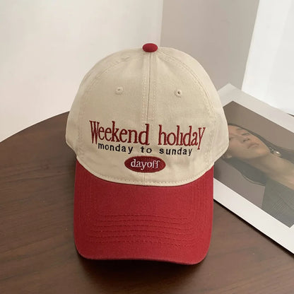 Retro Baseball Cap Versatile Sunscreen And Shading Hat