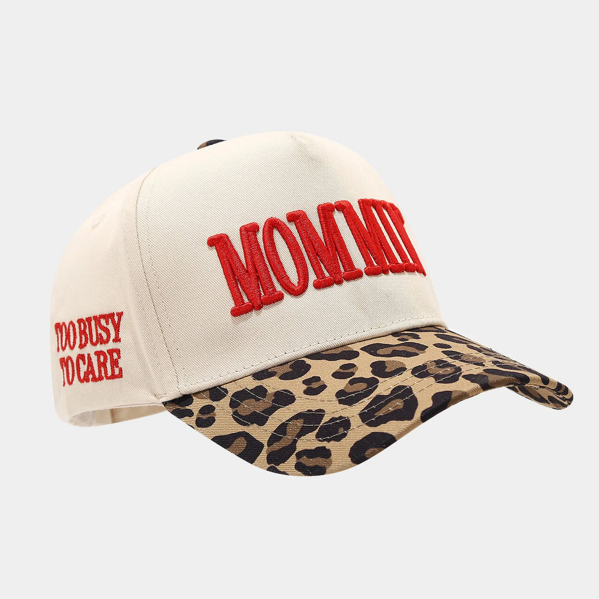 Unisex Duck Cap Couple Beer MOMMIN Letter Embroidery Cotton Hat Fashionable Design Soft Baseball Cap